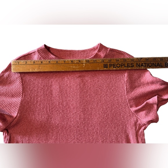 Nordstrom BP women's ribbed short sleeve top XL - Picture 5 of 6